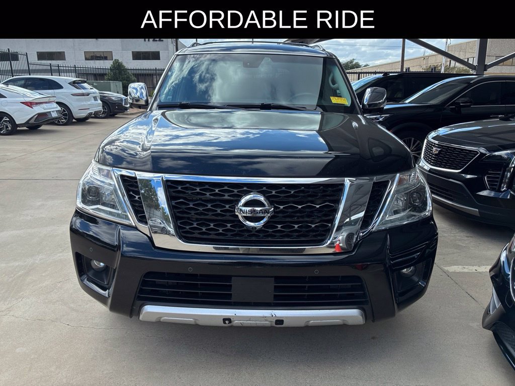 Used 2017 Nissan Armada Platinum w/ Captain Seat Package RWD image 2