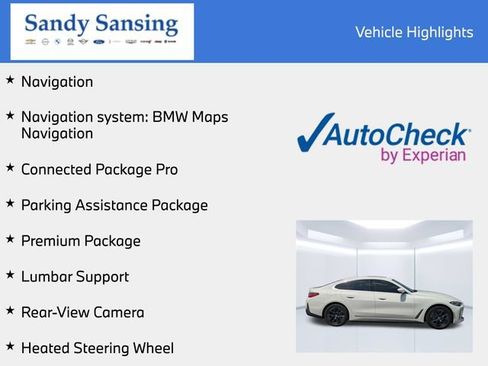Used 2024 BMW i4 eDrive40 w/ Premium Package RWD image 7