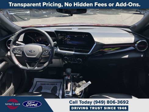 Used 2025 Chevrolet Trax RS w/ Sunroof Package FWD image 15