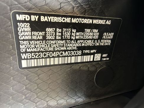 Used 2023 BMW iX xDrive50 AWD/4WD image 11