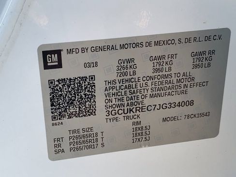 Used 2018 Chevrolet Silverado 1500 LT w/ Texas Edition image 13