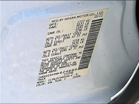 Used 2022 Nissan Frontier PRO-4X w/ Pro-4X Premium Package image 36