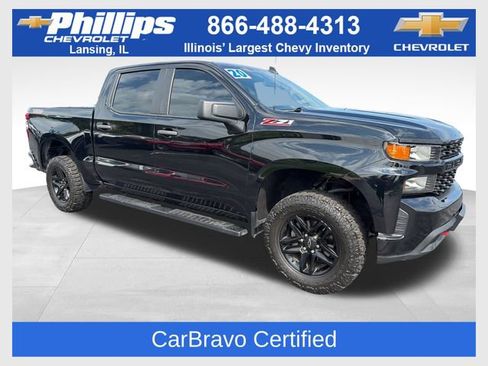 Certified 2020 Chevrolet Silverado 1500 Custom Trail Boss w/ Custom Convenience Package AWD/4WD image 1