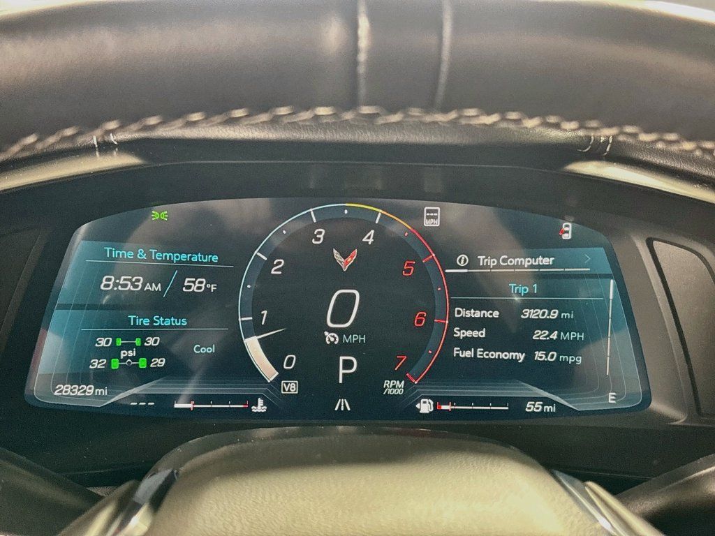 Used 2023 Chevrolet Corvette Stingray Preferred Cpe w/ Z51 Performance Package RWD image 14