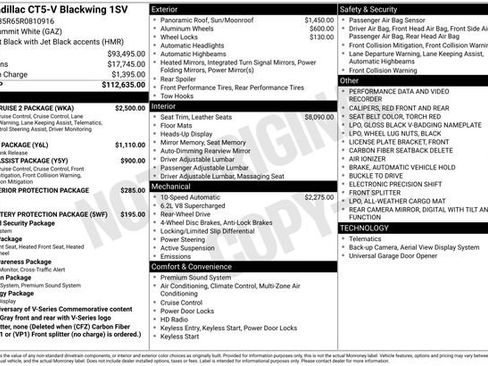 Used 2024 Cadillac CT5 V Blackwing w/ Super Cruise 2 Package RWD image 32