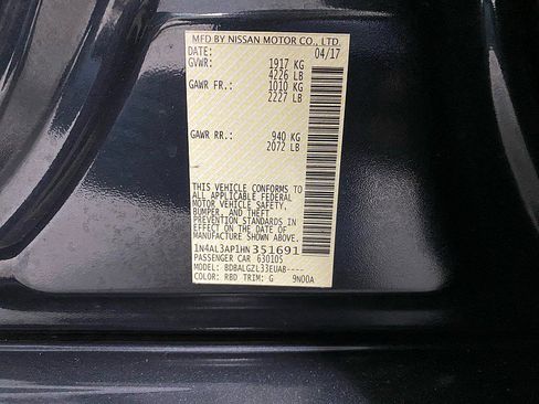 Used 2017 Nissan Altima 2.5 S w/ Power Driver Seat Package image 27