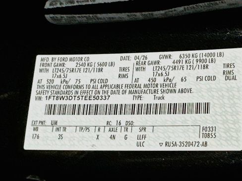 New 2026 Ford F350 XLT w/ XLT Premium Package AWD/4WD image 21