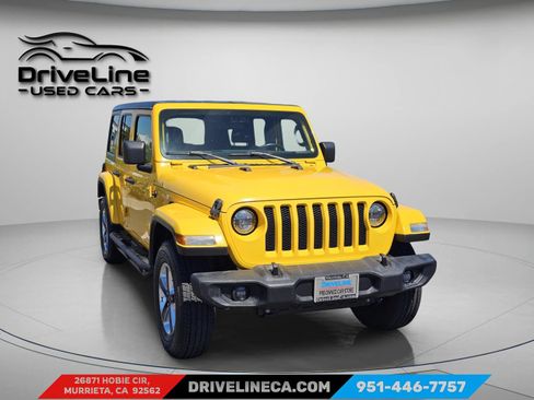 Used 2019 Jeep Wrangler Unlimited Sahara AWD/4WD image 7