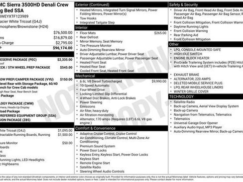 New 2026 GMC Sierra 3500 Denali w/ Denali Reserve Package image 3