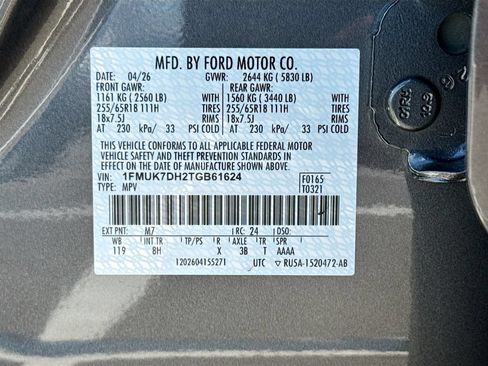 New 2026 Ford Explorer Active RWD image 35