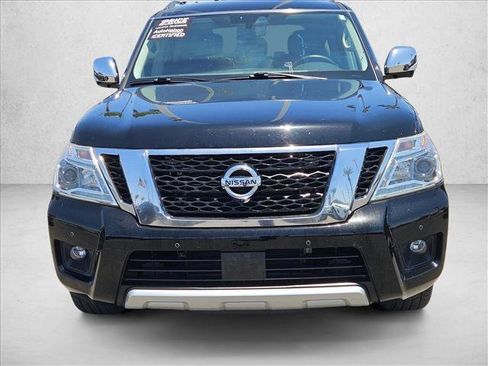 Used 2018 Nissan Armada Platinum w/ Interior Lighting Package RWD image 3