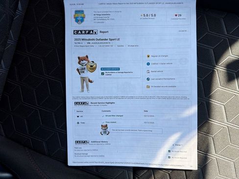 Used 2025 Mitsubishi Outlander Sport AWD image 40