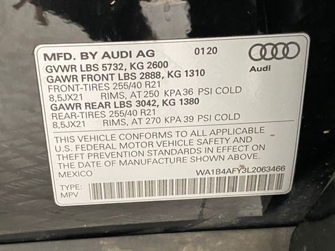 Used 2020 Audi SQ5 Premium Plus image 22