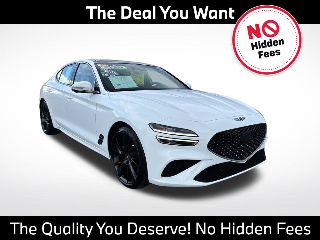 Used 2023 Genesis G70 3.3T w/ Sport Advanced Package RWD image 1