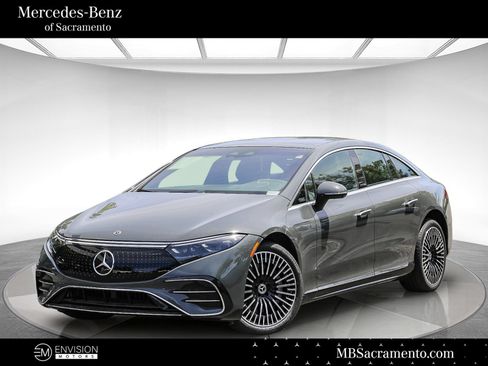 Used 2024 Mercedes-Benz EQS 580 4MATIC Sedan image 1