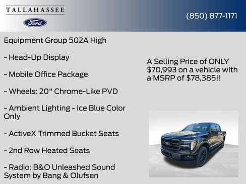 New 2026 Ford F150 Lariat w/ Equipment Group 502A High image 25