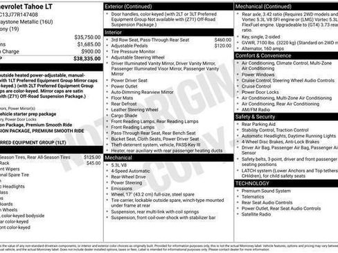 Used 2007 Chevrolet Tahoe LT RWD image 76