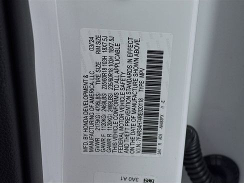 Certified 2024 Honda CR-V EX-L image 32
