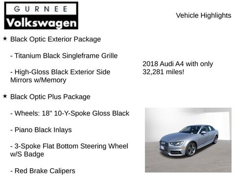 Used 2018 Audi A4 2.0T Premium Plus w/ Premium Plus Package AWD/4WD image 8