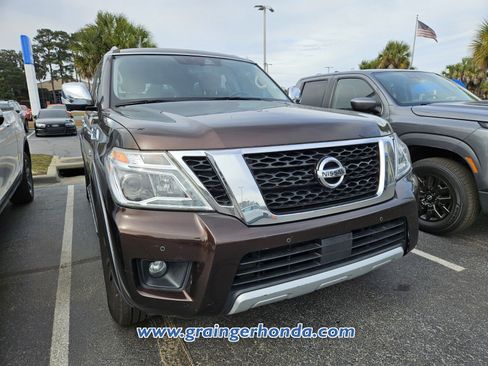 Used 2018 Nissan Armada Platinum w/ Captain Seat Package image 4