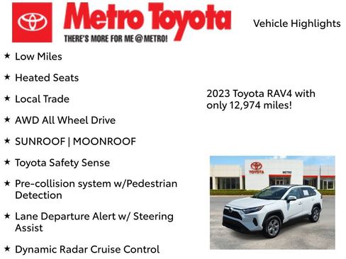 Used 2023 Toyota RAV4 XLE w/ Convenience Package AWD/4WD image 8