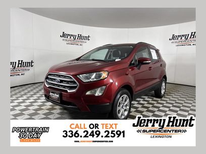 Used 2021 Ford EcoSport SE w/ SE Convenience Package