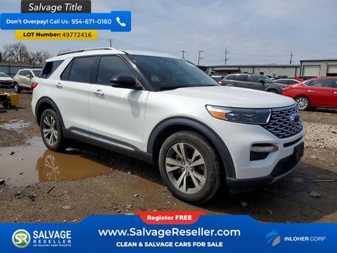 Used 2020 Ford Explorer Platinum w/ Premium Technology Package AWD/4WD image 5