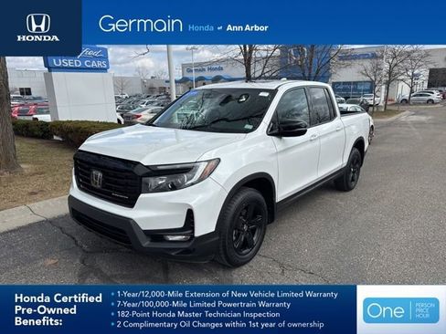 Certified 2023 Honda Ridgeline Black Edition image 1