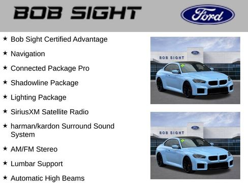 Used 2023 BMW M2 w/ Lighting Package RWD image 3