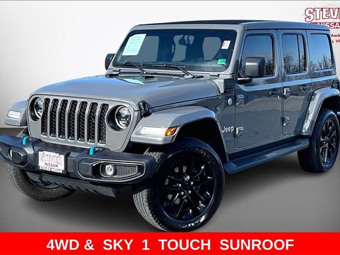 Used 2023 Jeep Wrangler Unlimited Sahara w/ Cold Weather Group image 3