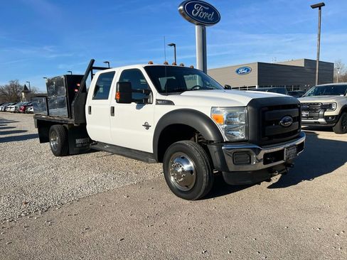 Used 2014 Ford F550 4x4 Crew Cab Super Duty w/ Power Equipment Group image 2