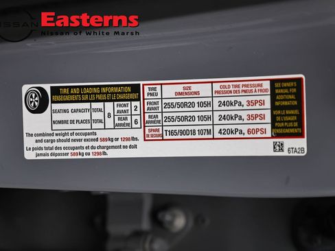 Used 2024 Nissan Pathfinder Platinum w/ Black Appearance Package AWD/4WD image 38