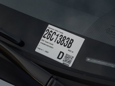 Certified 2025 Toyota Corolla LE w/ LE Premium Package image 29