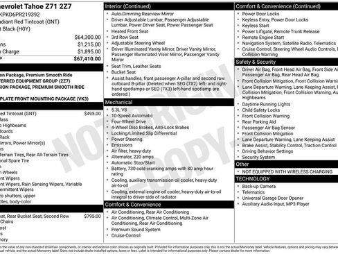 Used 2023 Chevrolet Tahoe Z71 image 11