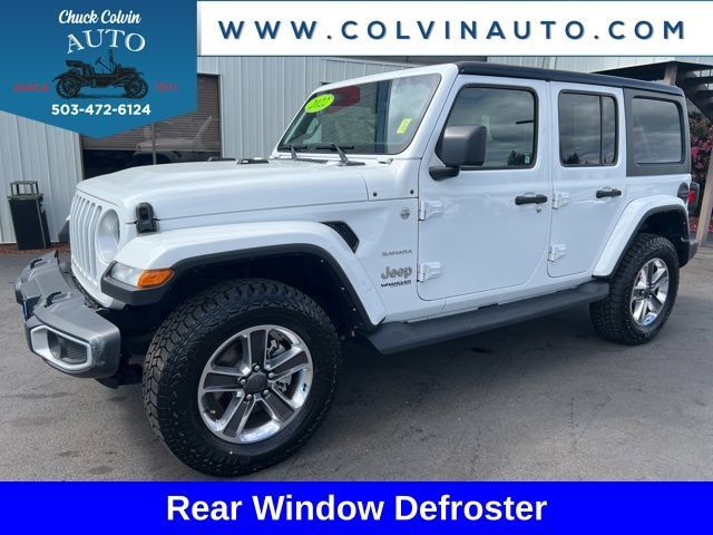 Used 2022 Jeep Wrangler Unlimited Sahara AWD/4WD image 3