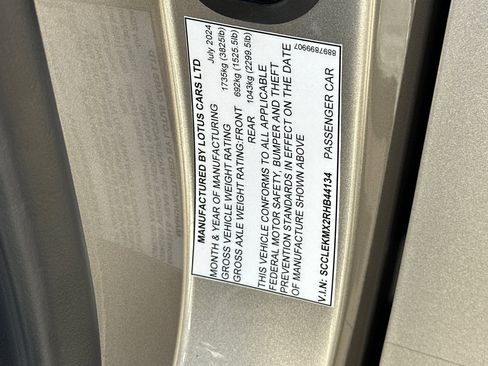 Used 2024 Lotus Emira First Edition image 21