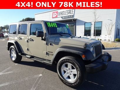 Used 2018 Jeep Wrangler Unlimited Sport S