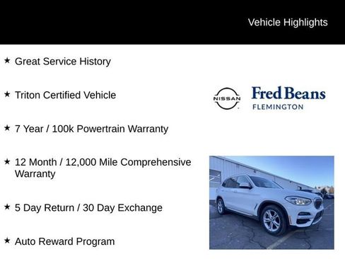 Used 2020 BMW X3 xDrive30i w/ Driving Assistance Package image 5