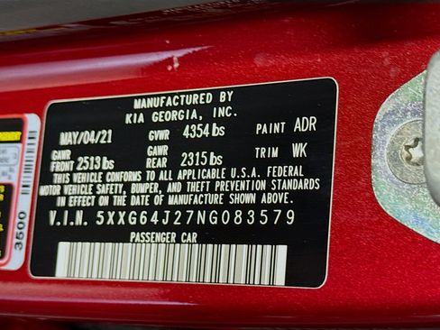 Used 2022 Kia K5 GT-Line FWD image 40