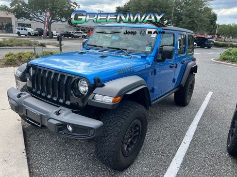 Used 2022 Jeep Wrangler Unlimited Sport w/ Xtreme Recon 35" Tire Package AWD/4WD image 1