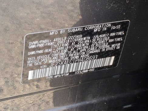 Certified 2023 Subaru Forester Premium image 38