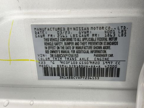 Used 2023 Nissan Sentra SV image 18