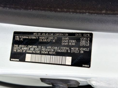 Used 2016 Volvo S80 T5 w/ Convenience Package FWD image 20