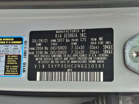Used 2022 Kia Telluride EX w/ EX Premium Package AWD/4WD image 28