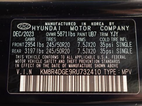 Used 2024 Hyundai Palisade SEL AWD/4WD image 45