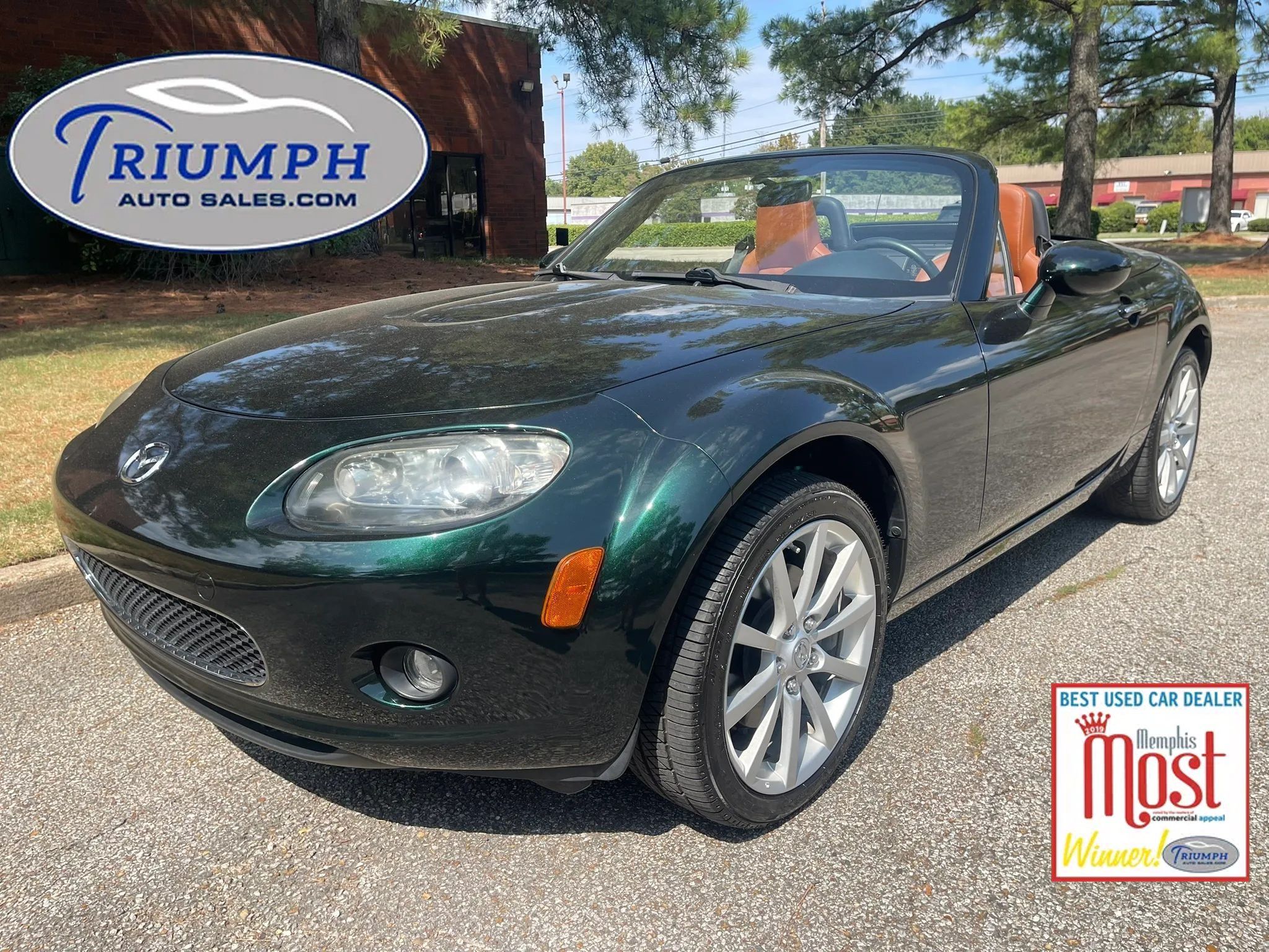 Used 2008 MAZDA MX-5 Miata Grand Touring w/ Premium Pkg RWD image 1