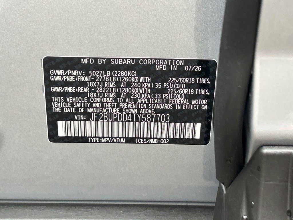 New 2026 Subaru Outback Limited AWD/4WD image 38