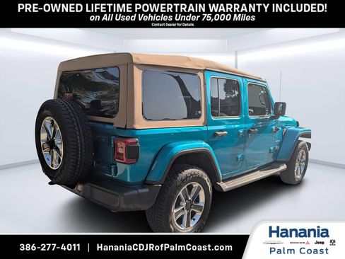 Used 2020 Jeep Wrangler Unlimited Sahara w/ Dual Top Group AWD/4WD image 3