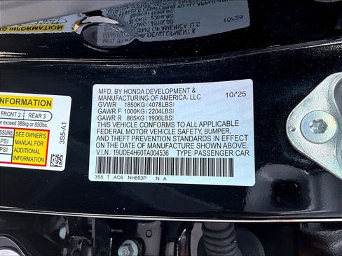Certified 2026 Acura Integra A-Spec w/ Technology Package FWD image 19