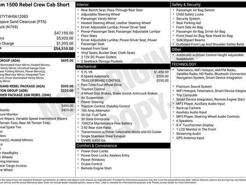 Used 2017 RAM 1500 Rebel w/ Luxury Group AWD/4WD image 16